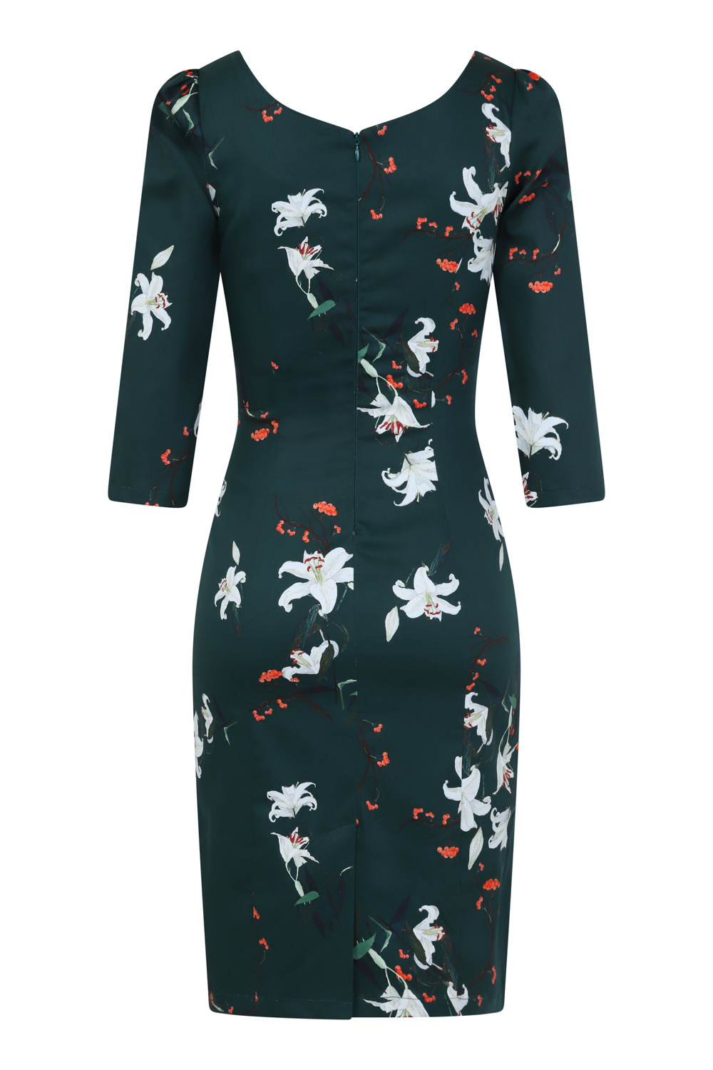 Dorothy Lily Floral Wiggle Dress